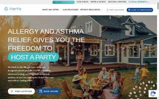 AllerVie Health - Palm Coast website