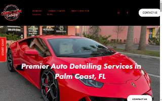Christal Clean Detailing website