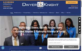 Dwyer & Knight Law Firm website