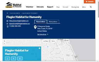 Habitat For Humanity website