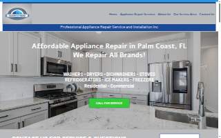 Home Appliance Service and Repair Palm Coast website