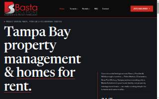 Basta Solutions Comprehensive Property Management website