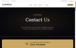 Conrad Jewelry website
