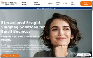 FreightCenter website