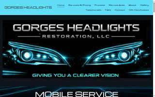 Gorges Headlights Restoration, LLC website