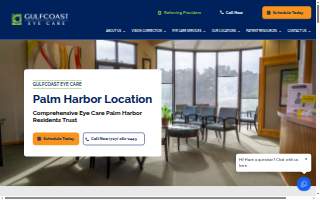 Gulfcoast Eye Care, Brenda Liffland, OD website