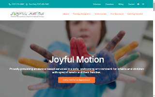 Joyful Motion website