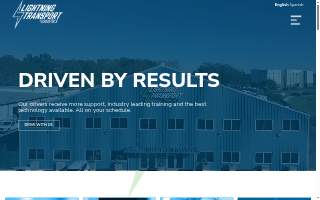 Lightning Transport and Logistics of Palm Harbor website