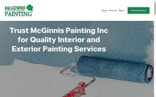 McGinnis Painting website