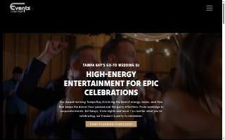 Tampa Bay DJ Company website
