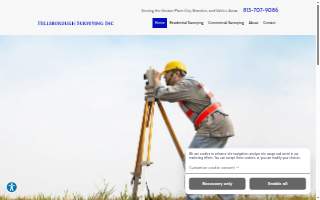Hillsborough Surveying Inc of Palm River-Clair Mel website