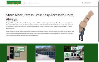 Mango Self Storage Seffner (I-4 Exit 10) website