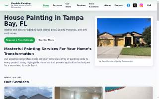 Mendola Painting website