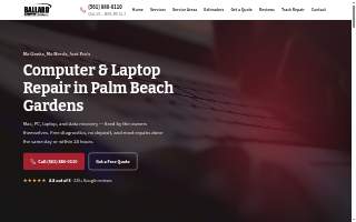 Ballard Computer Solutions website