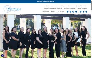 Vette Law of Palm Springs website