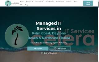Celera IT Services website