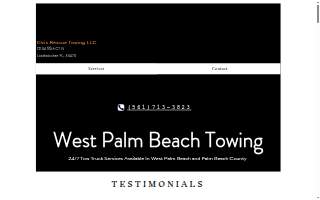 Elvis Rescue Towing website