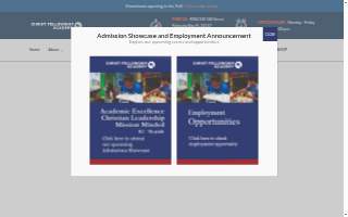 Christ Fellowship Academy - Palmetto Bay website