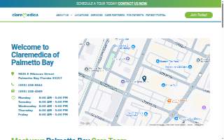 Claremedica of Palmetto Bay - Primary Care website