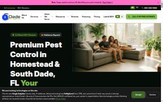 Dade Pest Solutions website