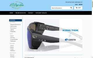 El Capitan Marine & Fishing Center website