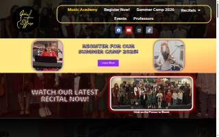 Golden Strings Academy website