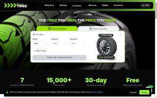 MrGoma Tires – Miami South (US-1) of Palmetto Bay website