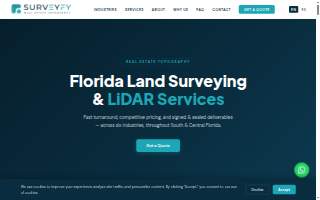 SurveyFy LLC of Palmetto Bay website