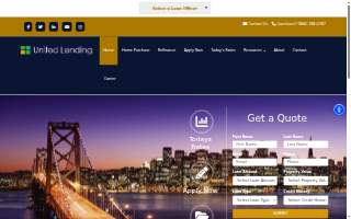 United Lending website