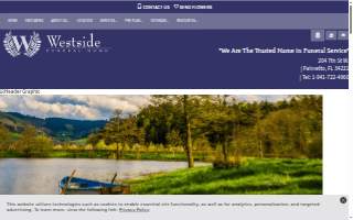 Westside Funeral Home website