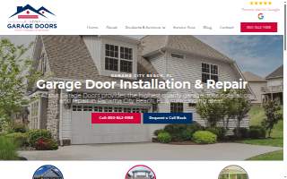 All About Garage Doors, INC. website