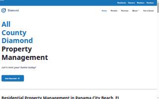 All County® Diamond Property Management of Panama City website