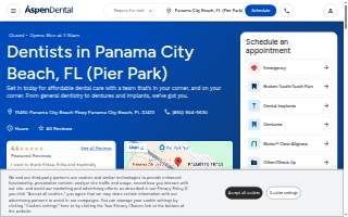 Aspen Dental - Panama City Beach, FL (Pier Park) website