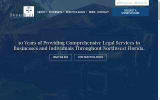 Burke Blue website