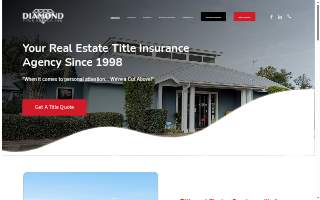 Diamond Title Agency website