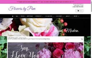 Flowers by Pam website