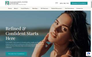 Gulf Coast Facial Plastics and ENT Center website