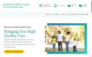 Healthpoint Medical Group website