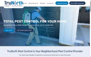 TruNorth Pest Control website