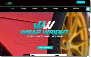 Wrap Wright Detailing and Wraps LLC website