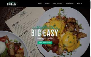 Big Easy Restaurant & Bar website