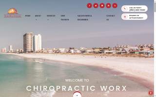 Chiropractic Worx Panama City Beach website