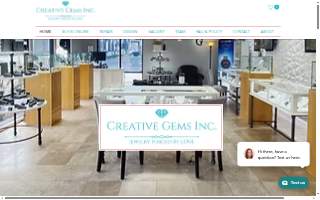 Creative Gems website
