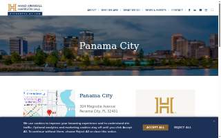 Hand Arendall Harrison Sale LLC - Panama City website