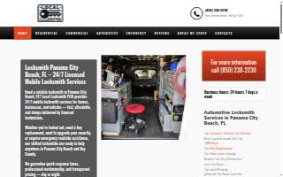 Local Locksmith PCB Inc of Panama City website