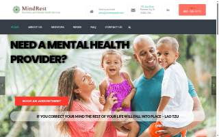 Mindrest Psychiatry of Panama City website