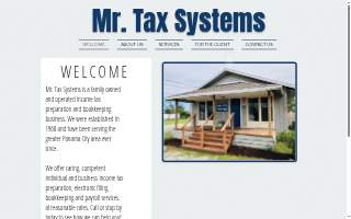Mr Tax Systems website