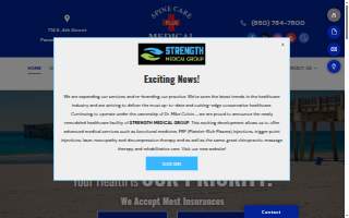 Spine Care Plus Wellness Center website