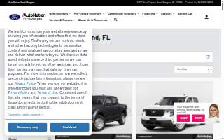 AutoNation Ford Margate website