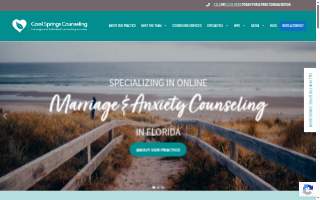Coral Springs Counseling Center website